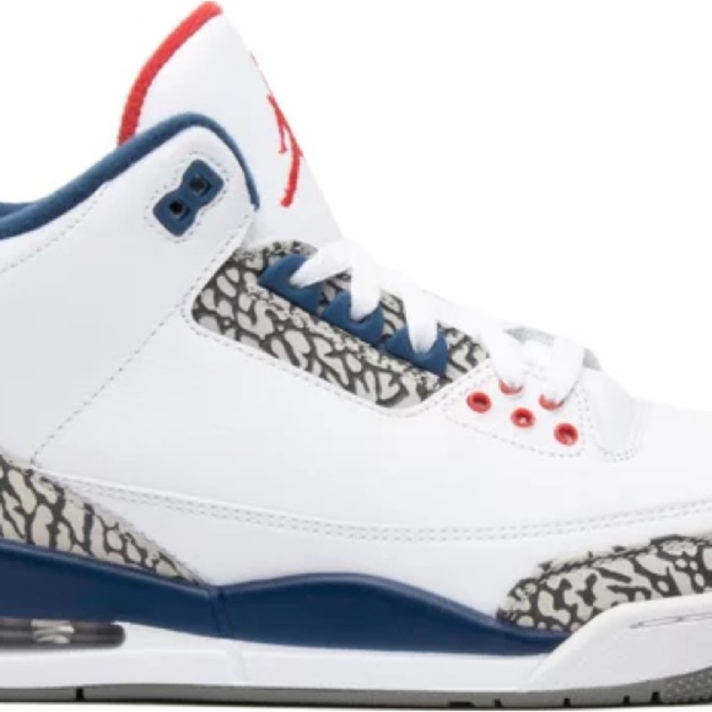 Jordan Kids Sneakers - White, Blue, Red